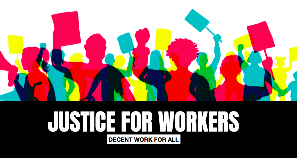 Justice for Workers banner image